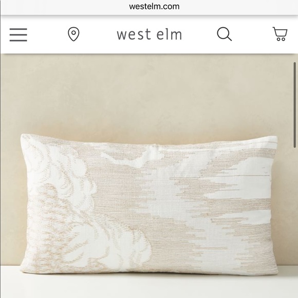 West Elm Accents West Elm Throw Pillow Cover Poshmark